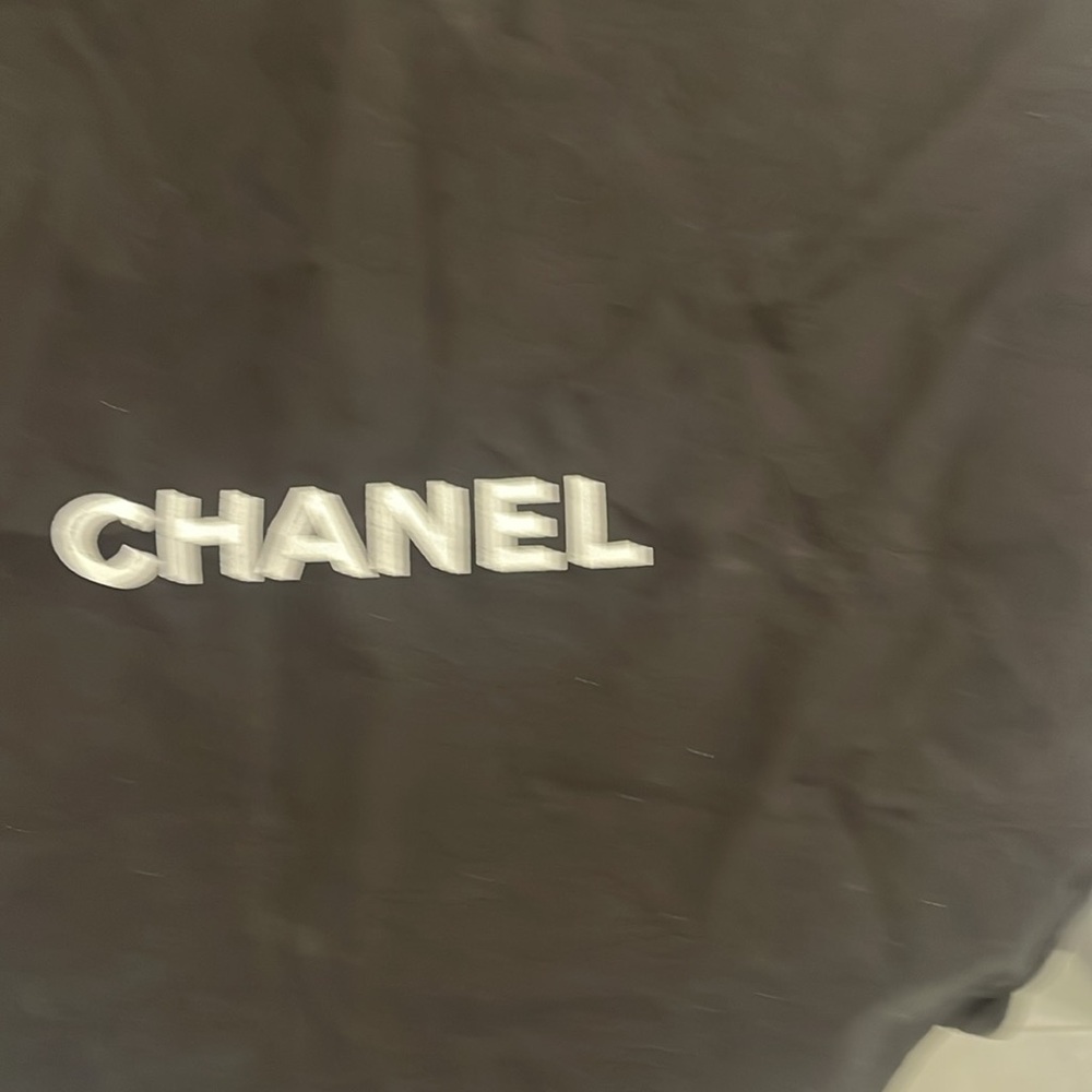 Chanel Grande Tote bag- black with silver hardware - Picture 10 of 12